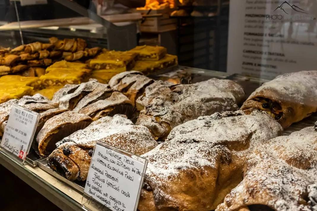 Strudel en la panadería Viezoli.