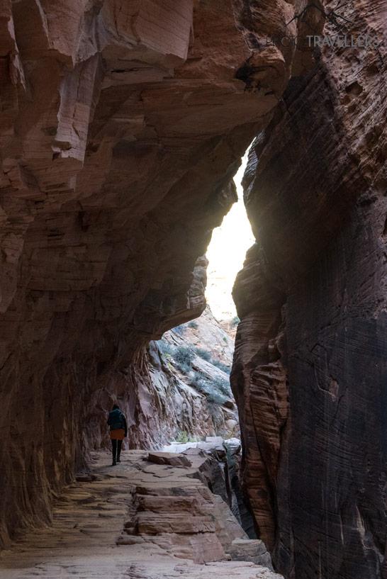 Tunnel dans le Canyon de l'Écho