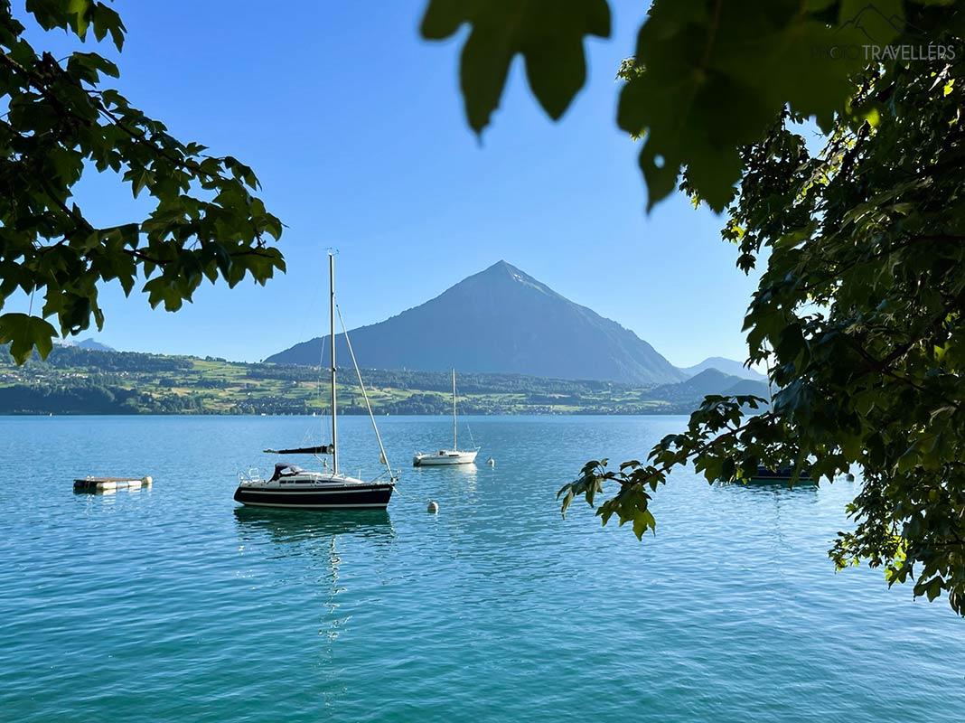 Vue sur le lac de Thoune
