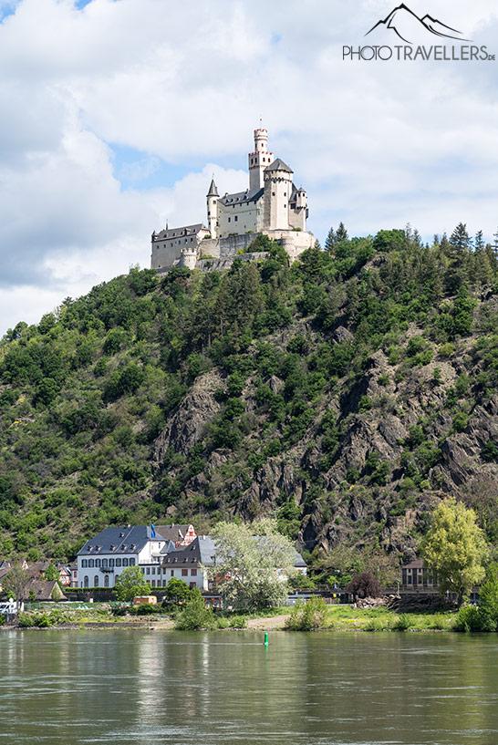 Vue sur la Marksburg