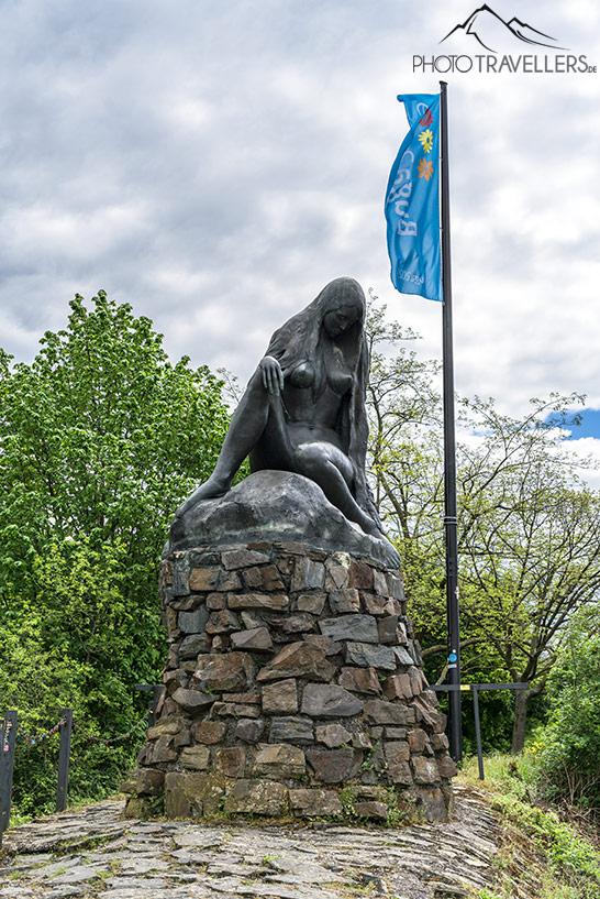 La statue de Loreley