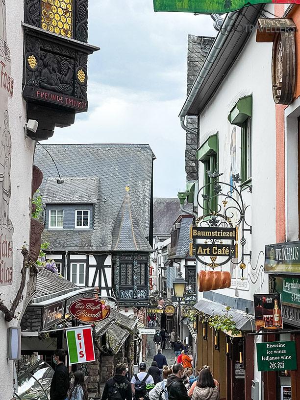 La ruelle Drosselgasse à Rüdesheim