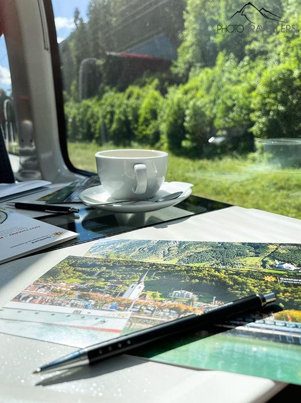 Postales en el Gotthard Panorama Express