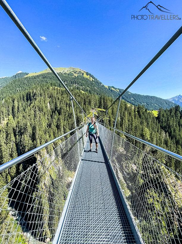 Biggi na ponte suspensa Holzgau