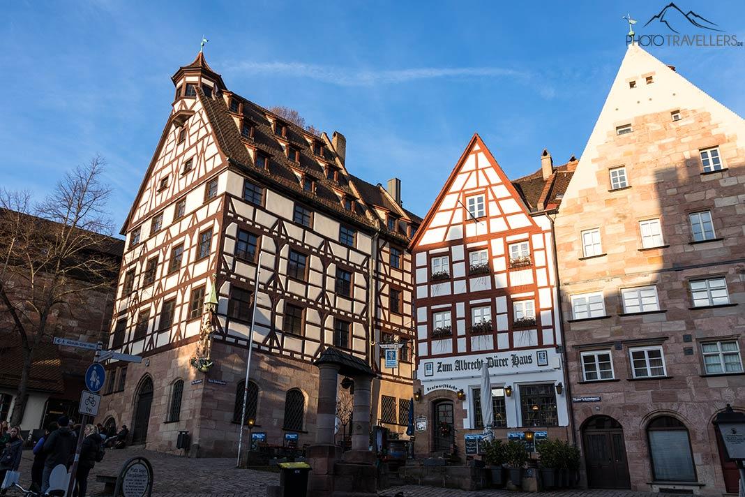 La Casa Pilatus en el casco antiguo de Núremberg