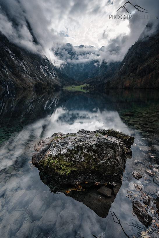 Vue sur l'Obersee à Berchtesgaden