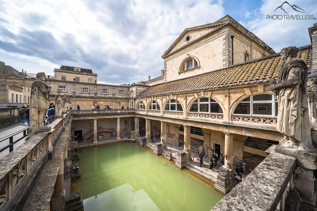 Les thermes romains à Bath