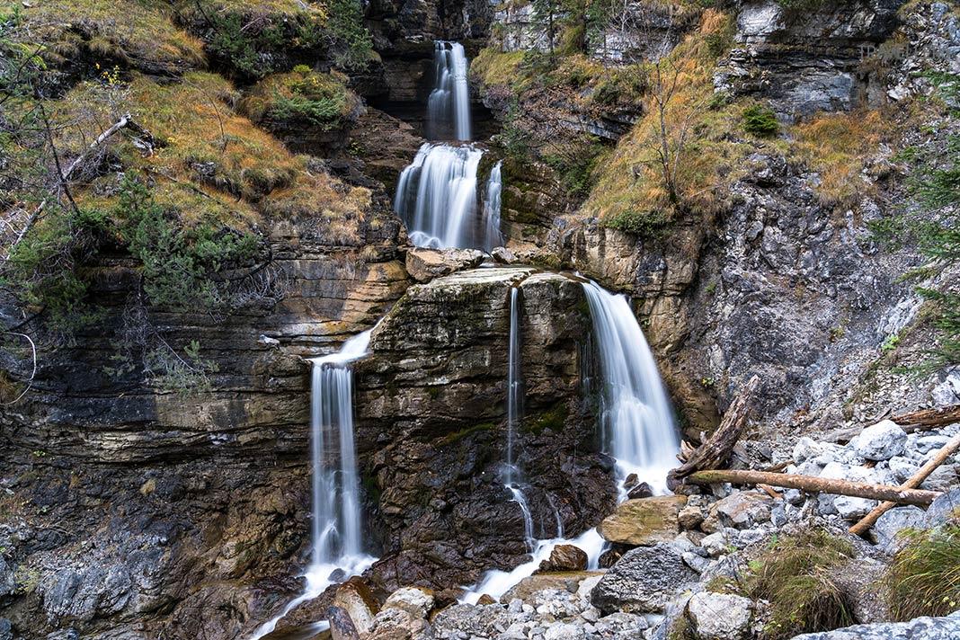 La première étape des chutes de Kuhflucht