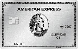 Une carte American Express Platinum