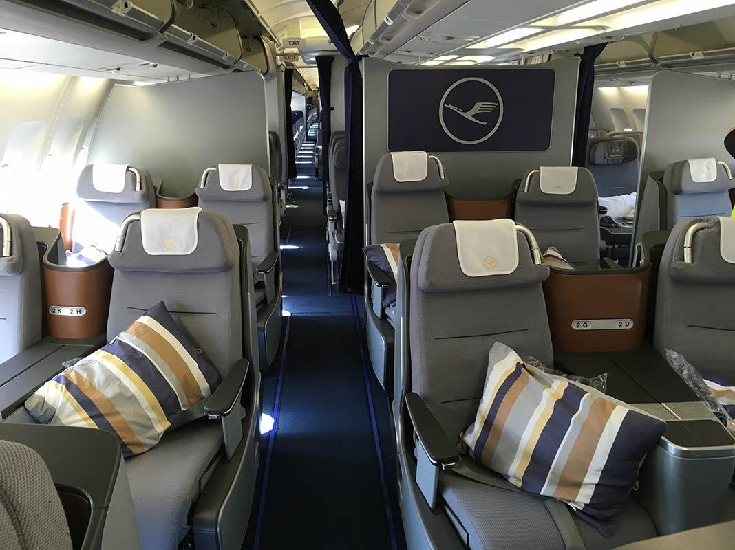 La classe affaires de Lufthansa