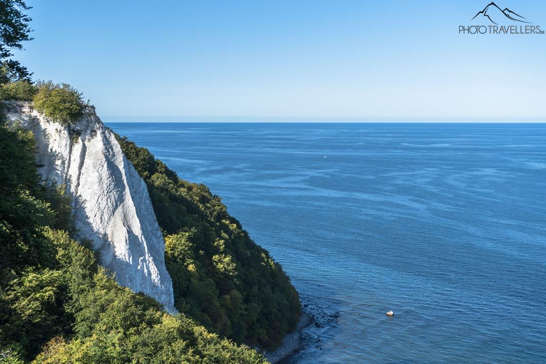 Vue sur le Königsstuhl à Rügen