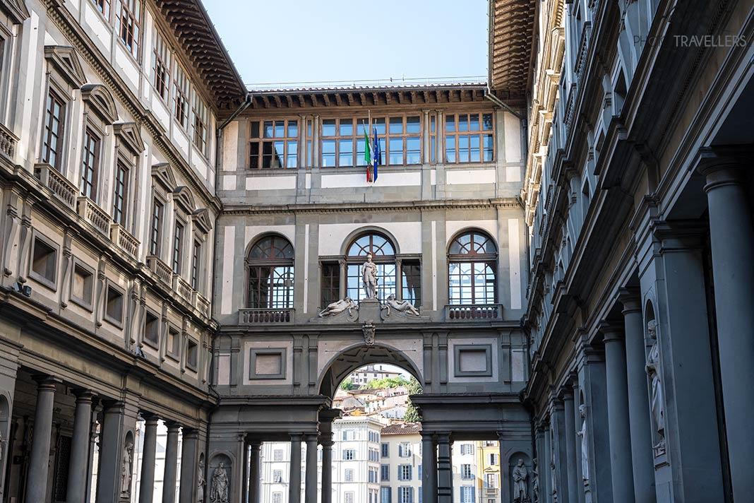 As Uffizi em Florença