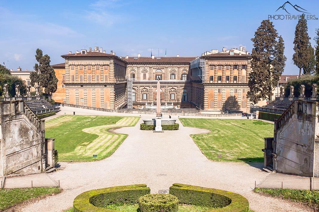 O Palazzo Pitti em Florença