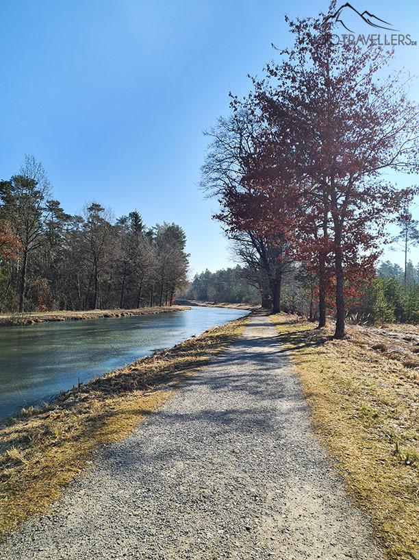 Randonnée en Schwarzachklamm le long du canal Ludwig-Main-Danube