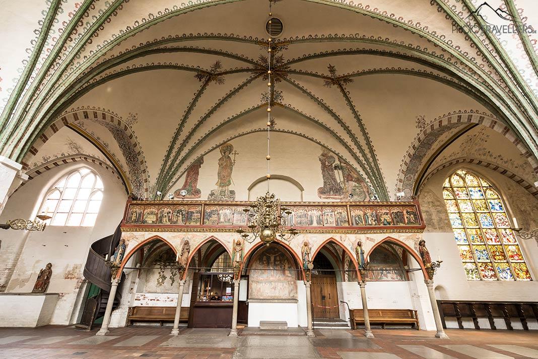La voûte de l'Hôpital du Saint-Esprit à Lübeck
