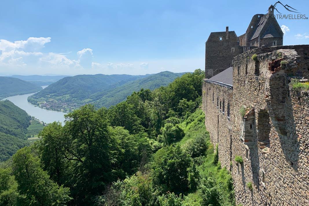 Ruína do castelo de Aggstein