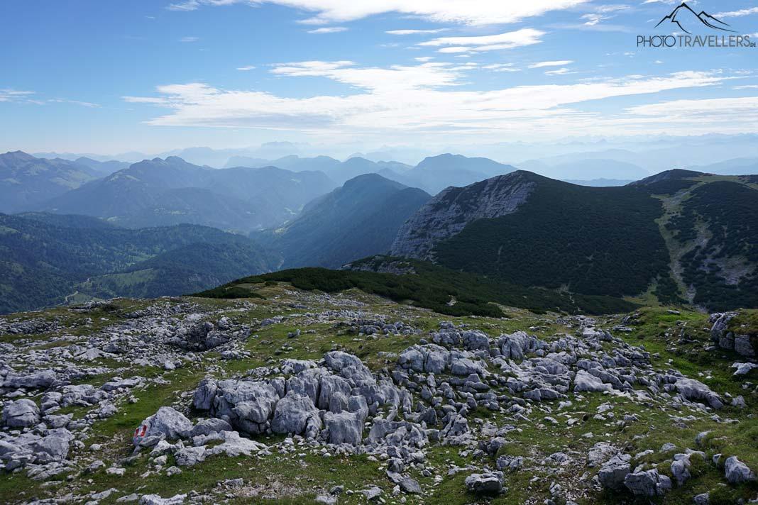 Vue depuis le plateau du Guffert sur le Guffertstein
