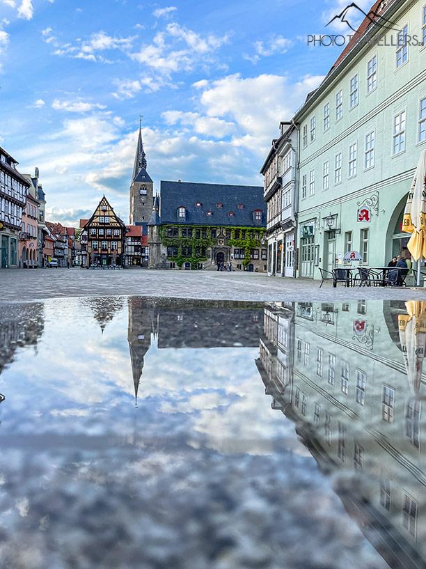 La plaza del mercado en Quedlinburg