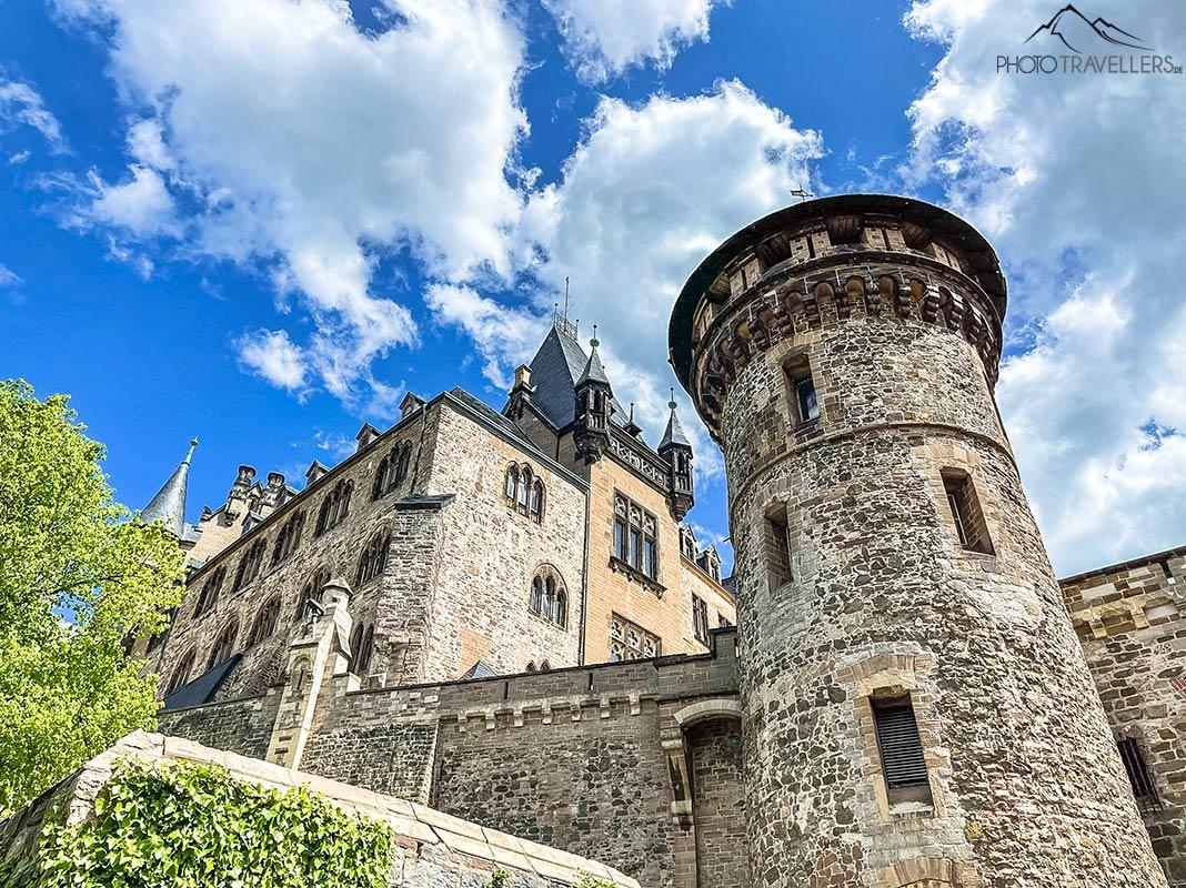 Vista del castillo de Wernigerode