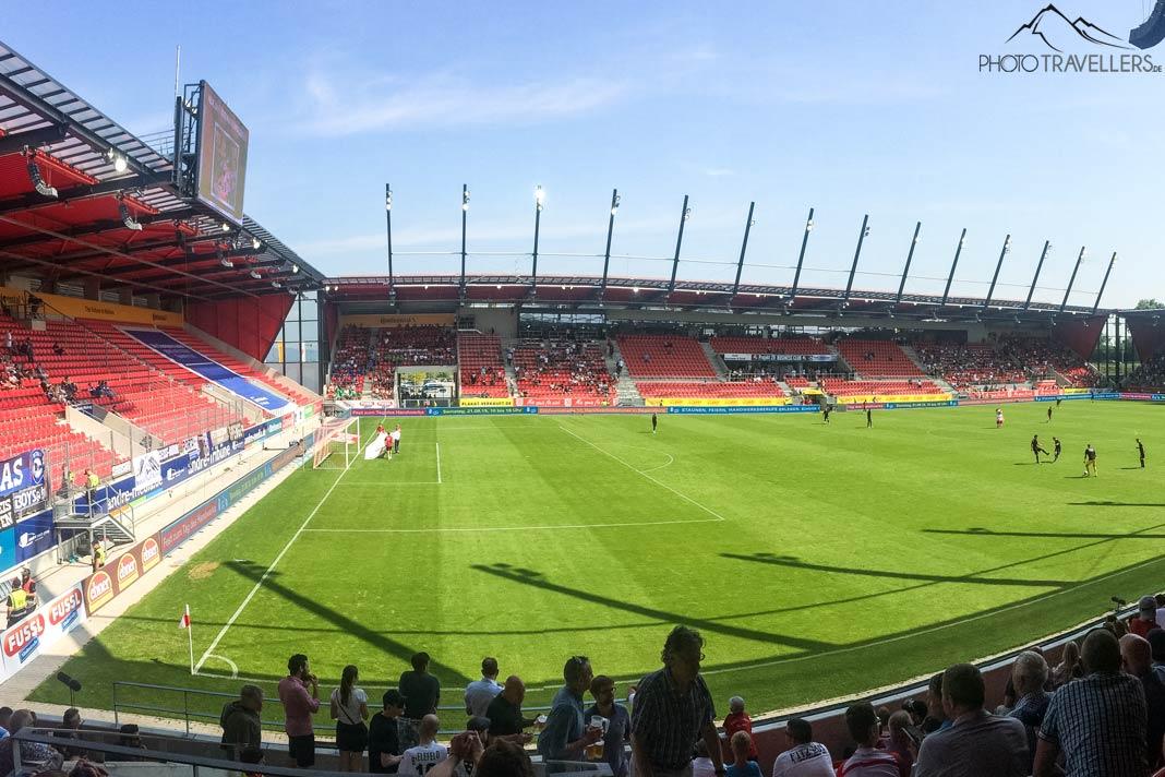 Le terrain de jeu dans l'Arena Continental