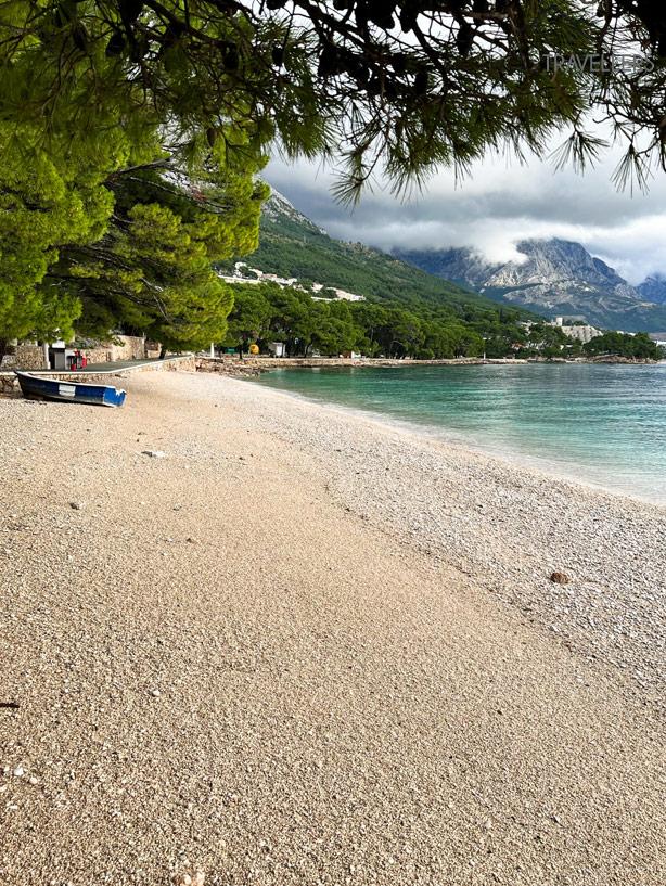 La plage de Punta Rata sur la Riviera de Makarska