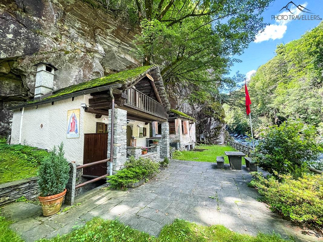 Le village de Cevio dans la vallée de Maggiatal