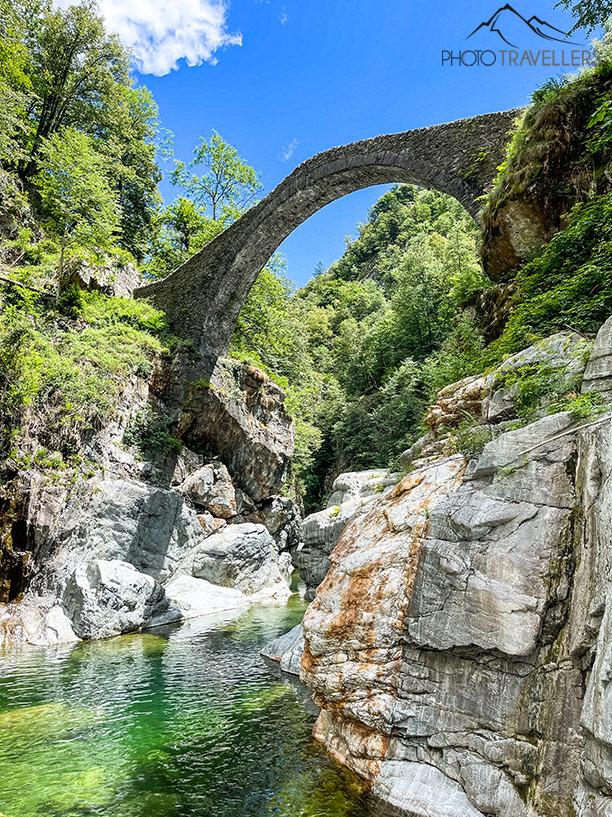 Le célèbre Ponte Romano dans le Centovalli