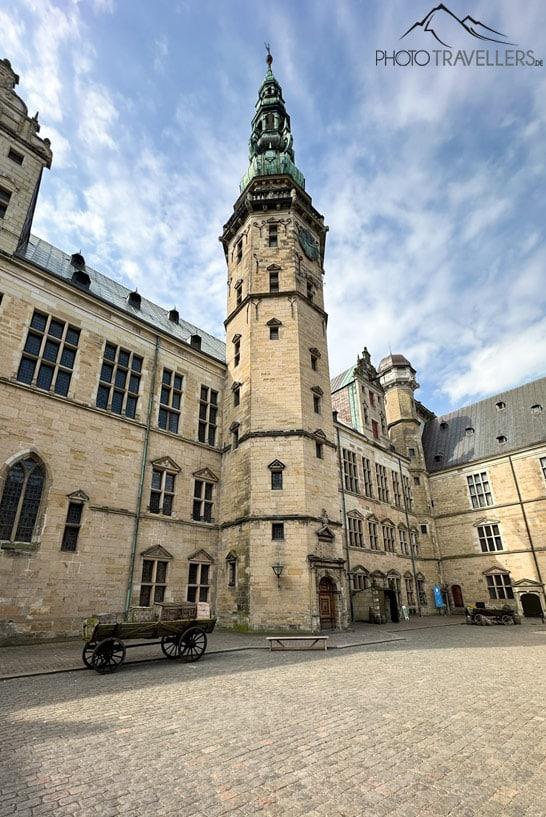 La cour intérieure du château de Kronborg
