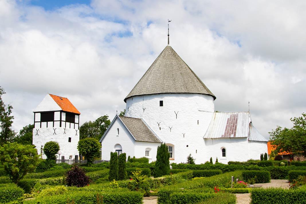 L'église ronde de Nylars sur Bornholm