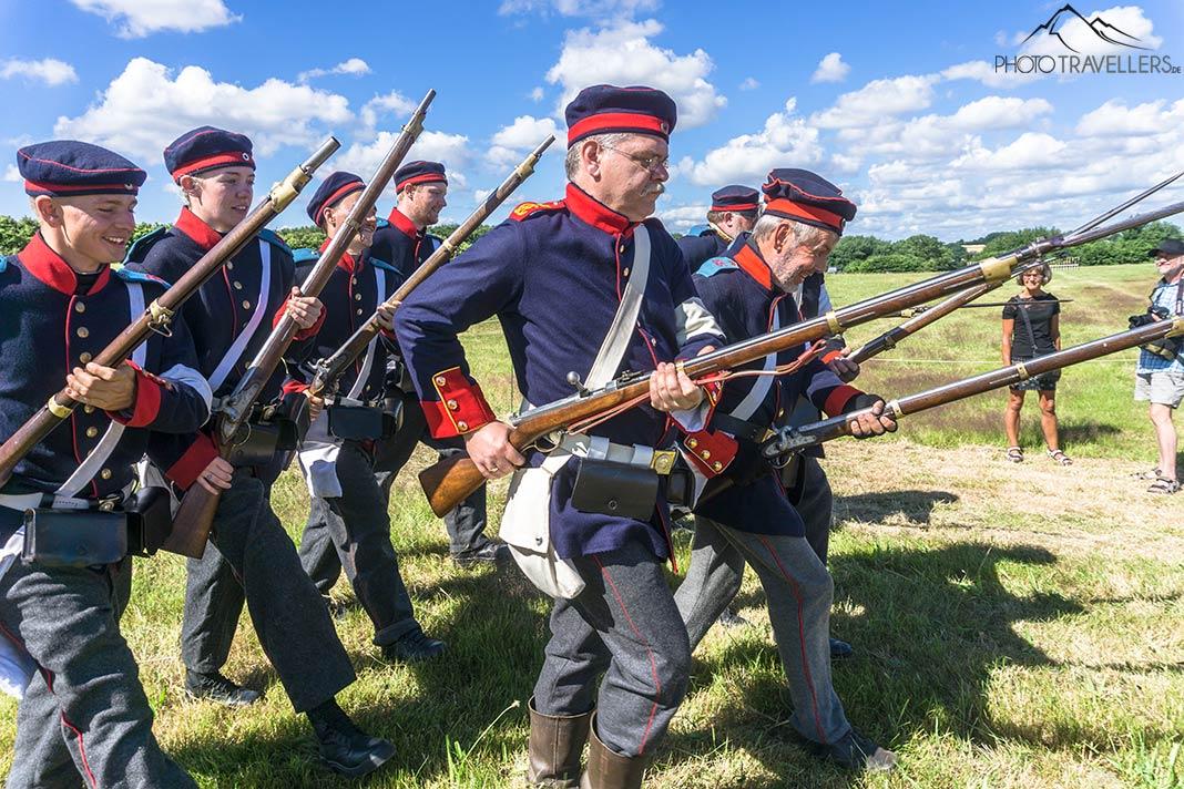Troupes prussiennes de la Brigade Historique Alsen