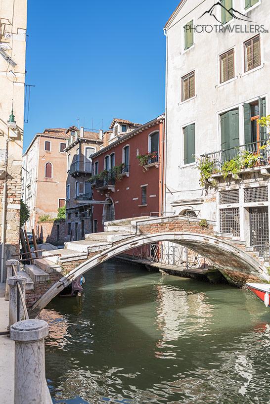 Le Ponte Chiodo, le pont sans rambarde, à Venise