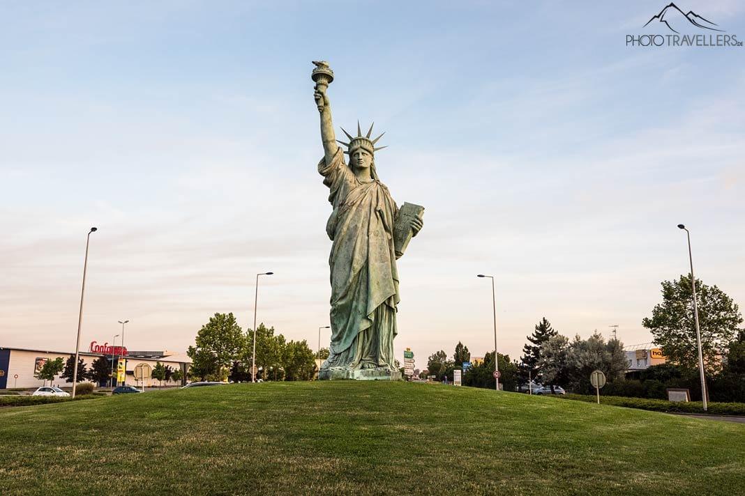 La reproduction de la statue de la Liberté à New York à Colmar