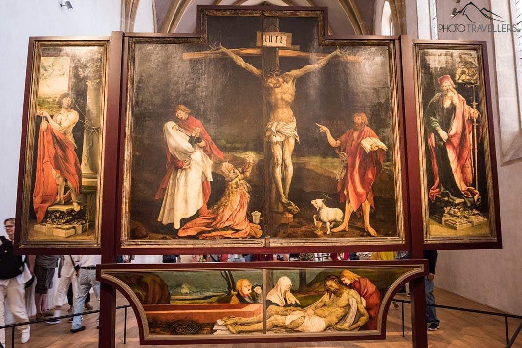 L'autel d'Isenheim dans le musée Unterlinden à Colmar