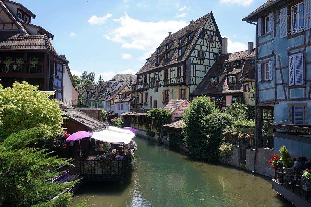 El barrio "Pequeña Venecia" en Colmar