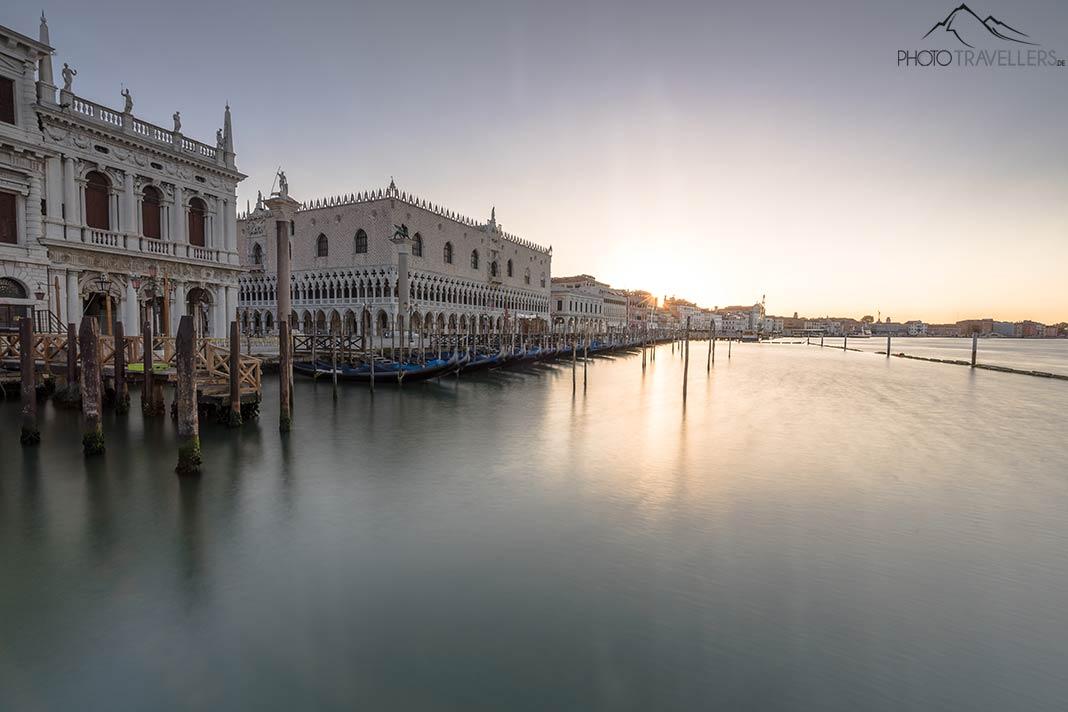 Exposição longa com o filtro cinza em Veneza