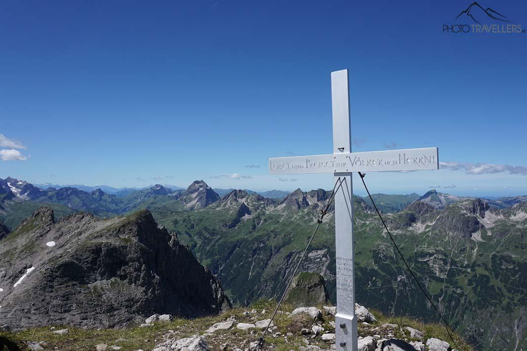 La croix du sommet du Rappenseekopf