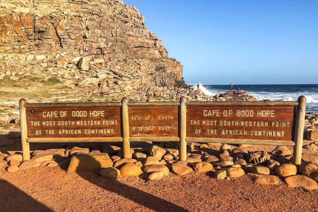 Cap de Bonne Espérance en Afrique du Sud