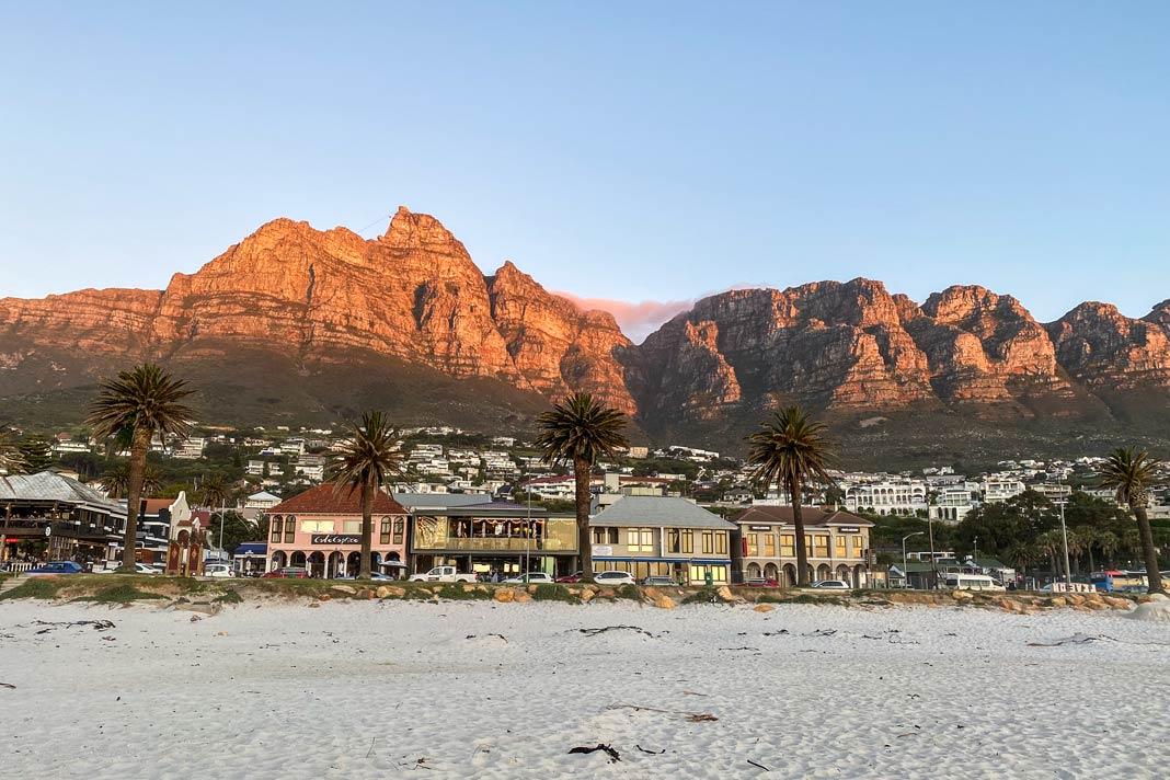 Plage Camps Bay à Cape Town