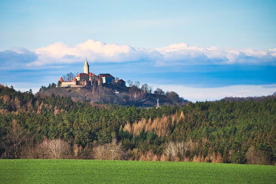 Le château de Leuchtenburg en Thuringe