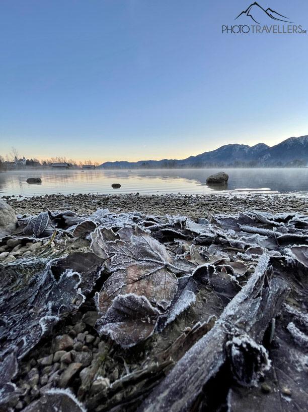 Una foto de prueba con el iPhone 12 Pro Max en el lago Kochel