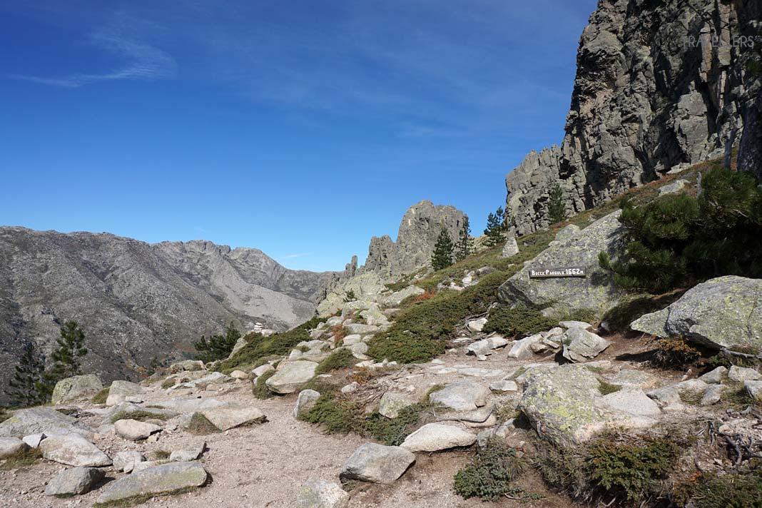 O Passo de montanha Bocca Pargulu