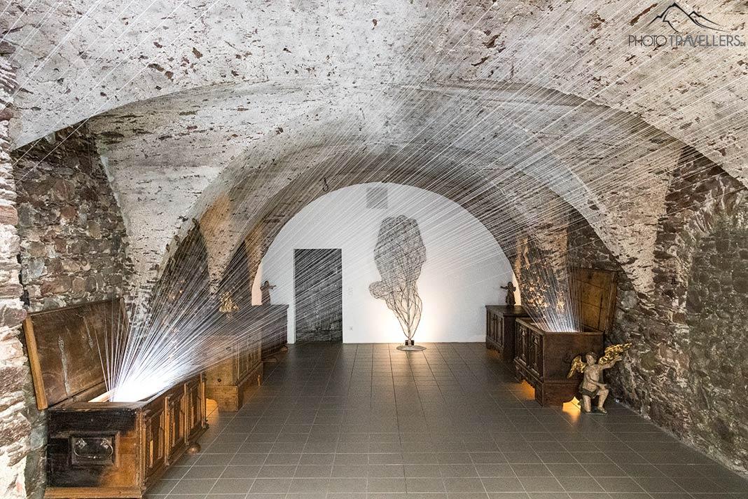 Uma instalação de arte em Gmünd, Caríntia
