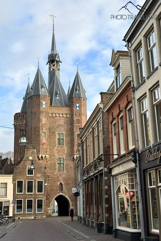 La porte médiévale Sassenpoort à Zwolle