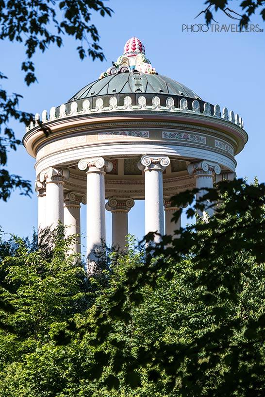 Le Monopteros dans le Jardin des Tuileries à Paris