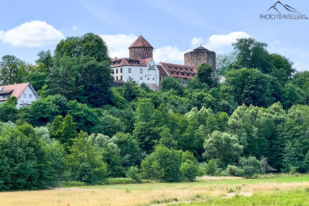 Vue sur le château de Rieneck