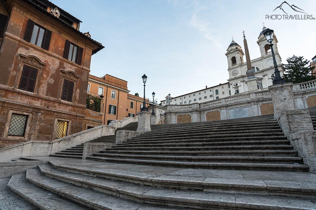L'Escalier de la Trinité à Rome