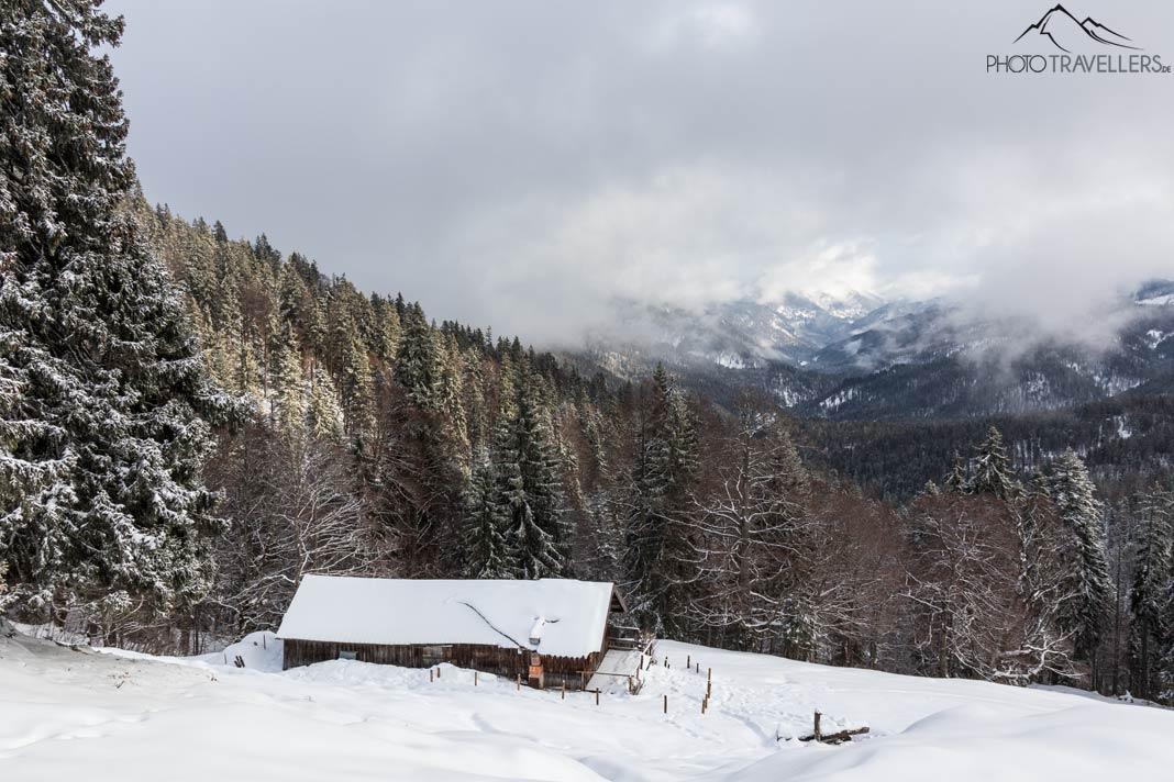 Vue sur la Mitterhütte