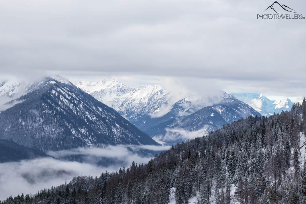 Vue sur les Préalpes bavaroises