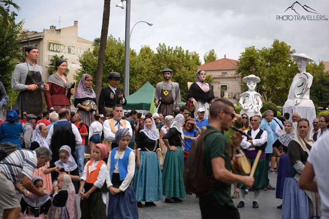 Défilé des géants à Palma