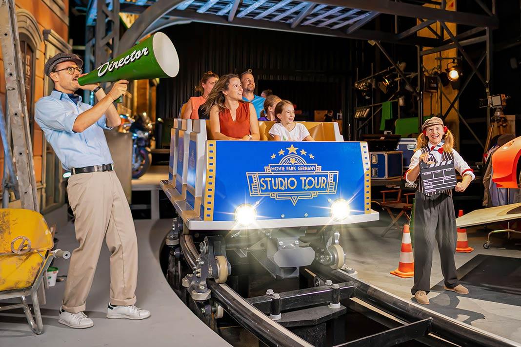 Une visite des studios au Movie Park Germany